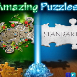Amazing puzzles main menu