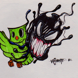 Сова и веном