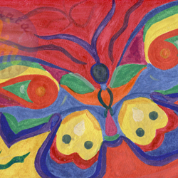 Бабочка-геометрия