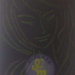 Девушка с веточкой