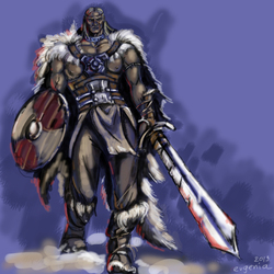 концепт-рисунок персонажа