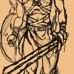 концепт-рисунок персонажа