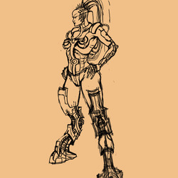 концепт-рисунок персонажа