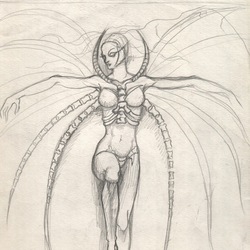 зарисовка персонажа