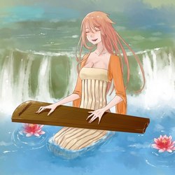 Девушка в воде