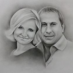 портрет "Сухая кисть"