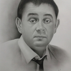 портрет "Сухая кисть"