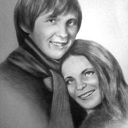 портрет "Сухая кисть"