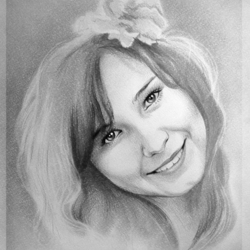 портрет "Сухая кисть"