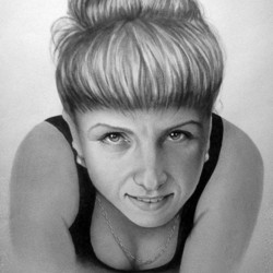 портрет "Сухая кисть"