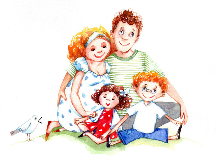 Мама папа я хорошая семья. Семья иллюстрация. Ребенок в семье. Родители и дети рисунок. Картинки на тему семья.