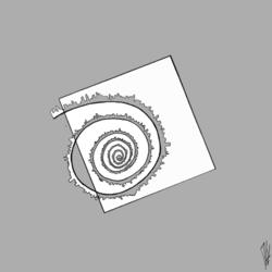 спираль города