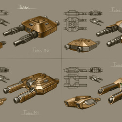 Твинс - концепт башни танка