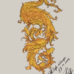 Жар-птица(узор)