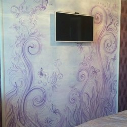 Роспись стены