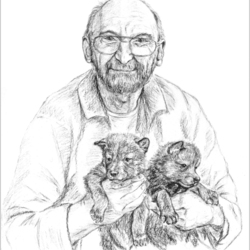 Портрет зоолога Ясона Бадридзе