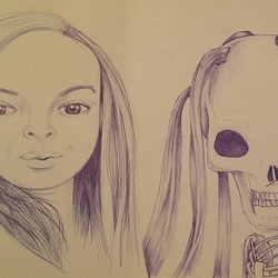 "before and after" selfie
