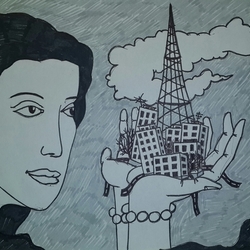 the whole city in her hands