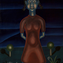 Девочка и пряники.