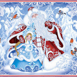 Дед Мороз и Снегурочка (Новый год)