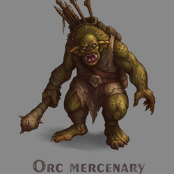 Mercenary orc