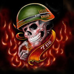 Тату эскиз Череп 2