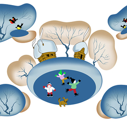 Зимний этюд