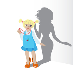 Будущая красавица