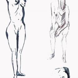 набросок с натуры