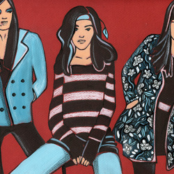 Модные девчонки