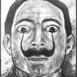 Портрет Сальвадора Дали 