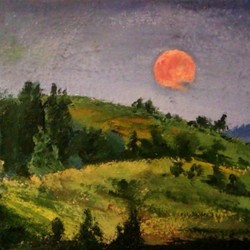 пейзаж Луны