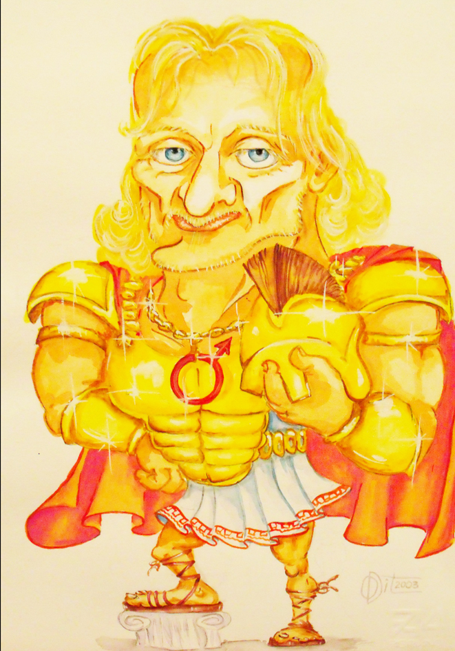 Иллюстрация Марко в стиле карикатура | Illustrators.ru