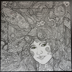 "Городок в Табакерке" (Без рамы).