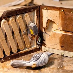 .Кукушки для кафе "ОБЕД БУФЕТ" - Гинза проджект. механизм