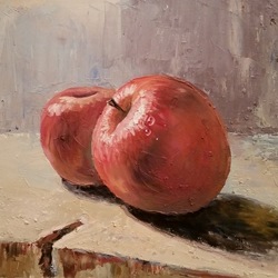 Apples. Impression