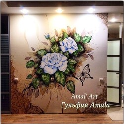 роспись стены