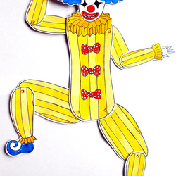 Clown paperdoll