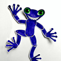 Frog paperdoll