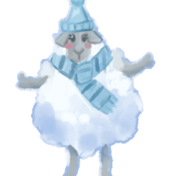 Новогодняя овечка 2