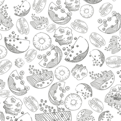 Фон хлопьев