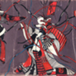 Эскиз коллекции в японском-футуристическом стиле