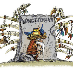 Иллюстрация к книге А. Усачёва «Первобытная история», издательство «Азбука», 2015 г.