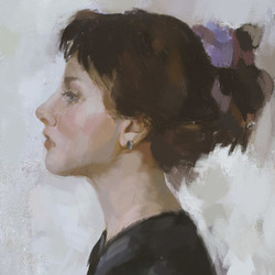 портрет девушки