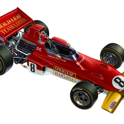 Lotus 72D Emerson Fittipaldi GP Germany 1971