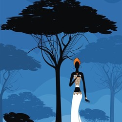 женщина - африка