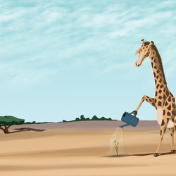 The Lonely giraffe2