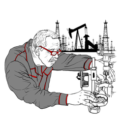 Иллюстрация для внутренней обложки журнала ФедералПресс