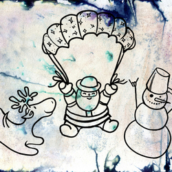 Новогодняя открытка