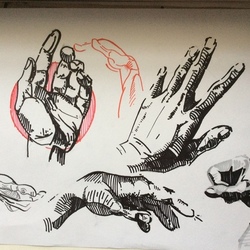 Зарисовки рук